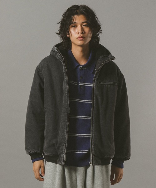 RAGEBLUE（レイジブルー）の「DENIM BOA HOODIE JACKET / デニム 