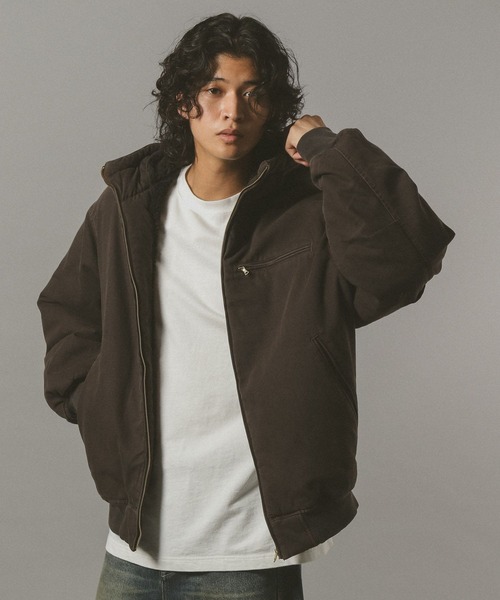 RAGEBLUE（レイジブルー）の「DENIM BOA HOODIE JACKET / デニム