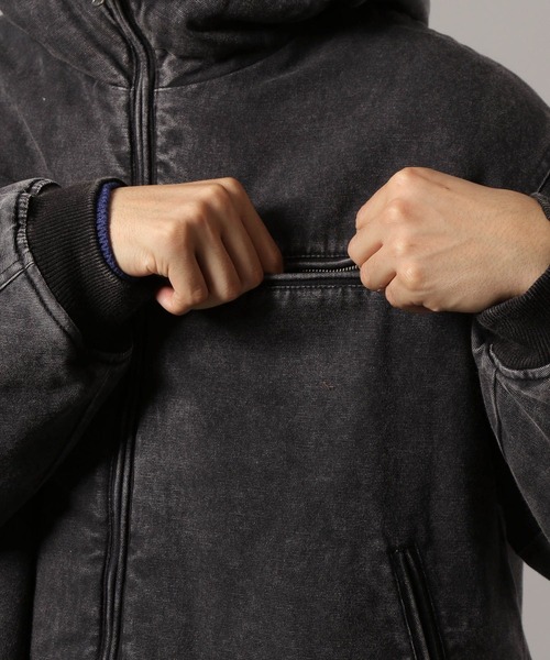 RAGEBLUE（レイジブルー）の「DENIM BOA HOODIE JACKET / デニム