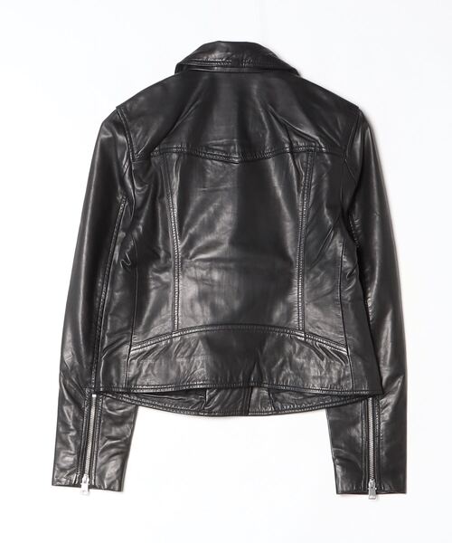ALLSAINTS(オールセインツ)の「ALLSAINTS VELA BIKER(ライダースジャケット・レディース・ブラック・8/6/4/10)」の10枚目の写真
