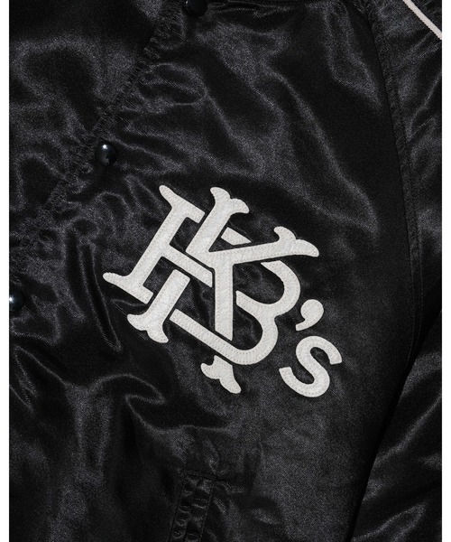 KEBOZ(ケボズ)の「SATIN VARSITY JACKET(スタジャン・メンズ・バーガンディー/ネイビー/ブラック・M/L/XL)」の17枚目の写真