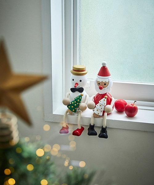 セール】木の人形ツリー[CHRISTMAS 2025]（インテリア雑貨）｜studio