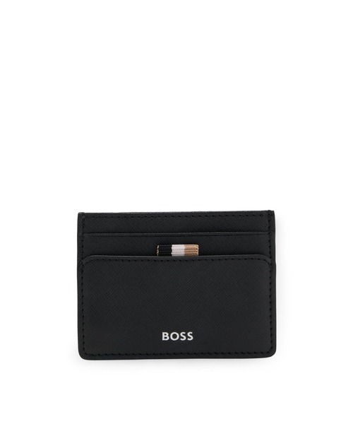 HUGO BOSS ケース、カード入れ カードホルダー フォイルエンボスロゴ（カードケース）｜BOSS（ボス