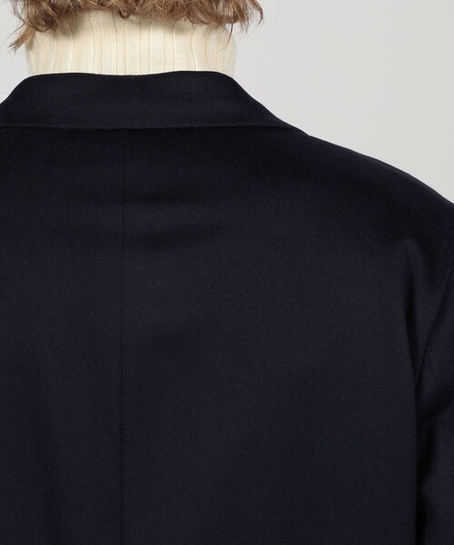 Mackintosh(マッキントッシュ)の「MACKINTOSH NEW STANLEY Loro Piana STORM SYSTEM ウールチェスターコート(チェスターコート・メンズ・キャメル/ネイビー・38/36/40)」の9枚目の写真