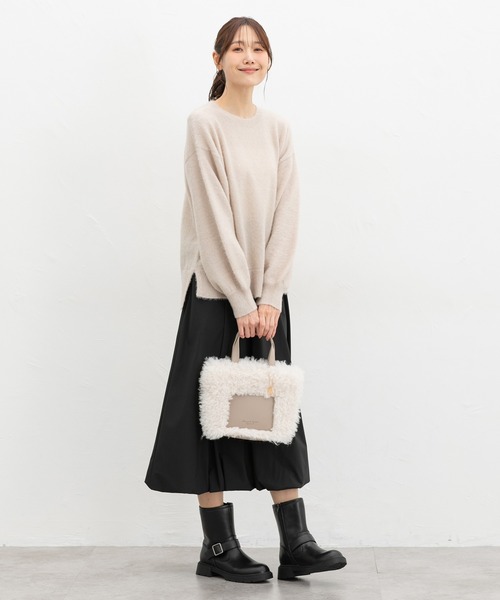 Honeys（ハニーズ）の「エンジニアブーツ（ブーツ・レディース・ブラウン/ブラック・L/LL/M/S）」の8枚目の写真