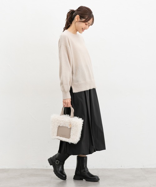 Honeys（ハニーズ）の「エンジニアブーツ（ブーツ・レディース・ブラウン/ブラック・L/LL/M/S）」の9枚目の写真