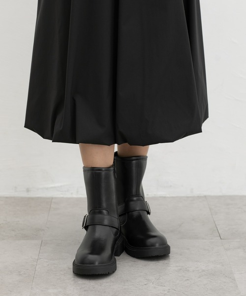 Honeys（ハニーズ）の「エンジニアブーツ（ブーツ・レディース・ブラウン/ブラック・L/LL/M/S）」の10枚目の写真