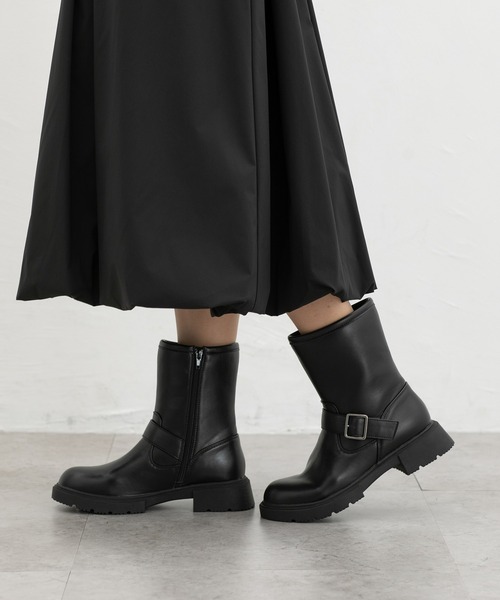 Honeys（ハニーズ）の「エンジニアブーツ（ブーツ・レディース・ブラウン/ブラック・L/LL/M/S）」の11枚目の写真