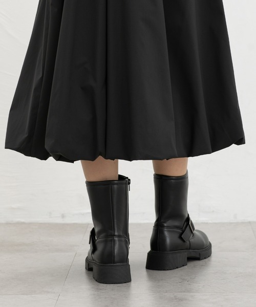 Honeys（ハニーズ）の「エンジニアブーツ（ブーツ・レディース・ブラウン/ブラック・L/LL/M/S）」の12枚目の写真