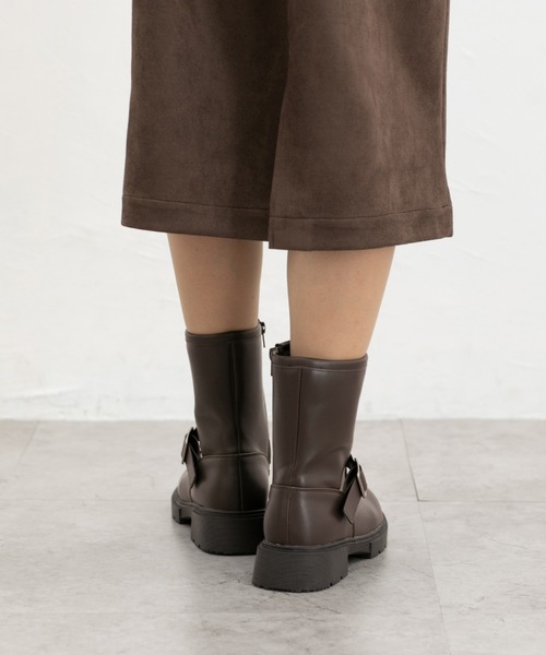 Honeys（ハニーズ）の「エンジニアブーツ（ブーツ・レディース・ブラウン/ブラック・L/LL/M/S）」の17枚目の写真