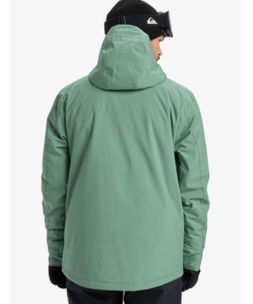Quiksilver(クイックシルバー)の「SYCAMORE SOLID 20K J/クイックシルバースキースノーボードウェア(ジャケット)(マウンテンパーカー・メンズ・ベージュ/グリーン・LARGE/MEDIUM/X-LARGE)」の19枚目の写真