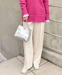 NOLLEY’S Sophi | ウォッシャブル強撚ツイルワイドパンツ(その他パンツ)