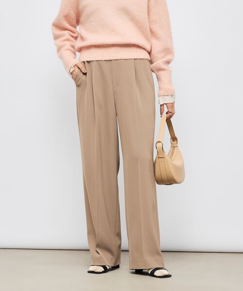 NOLLEY’S Sophi（ノーリーズソフィ）の「ウォッシャブル強撚ツイルワイドパンツ（その他パンツ・レディース・カーキ/ブラック/オフホワイト・36/34/38）」の16枚目の写真