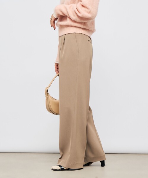 NOLLEY’S Sophi（ノーリーズソフィ）の「ウォッシャブル強撚ツイルワイドパンツ（その他パンツ・レディース・カーキ/ブラック/オフホワイト・36/34/38）」の17枚目の写真