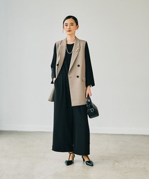 LEPSIM｜レプシィムのサロペット/オーバーオール（ブラック/黒色系