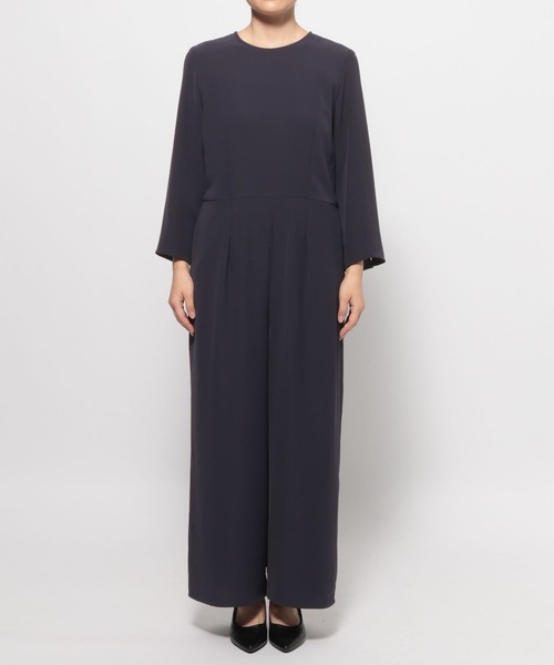 LEPSIM(レプシィム)の「【入卒式/セレモニー】長袖オールインワン 601008(サロペット/オーバーオール・レディース・ブラック/ネイビー・FREE)」の3枚目の写真