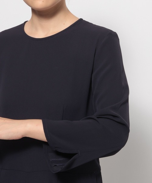 LEPSIM(レプシィム)の「【入卒式/セレモニー】長袖オールインワン 601008(サロペット/オーバーオール・レディース・ブラック/ネイビー・FREE)」の7枚目の写真