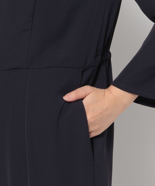 LEPSIM(レプシィム)の「【入卒式/セレモニー】長袖オールインワン 601008(サロペット/オーバーオール・レディース・ブラック/ネイビー・FREE)」の8枚目の写真