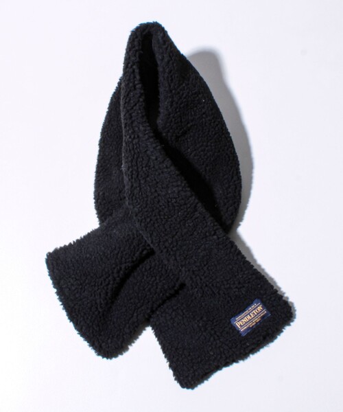 PENDLETON（ペンドルトン）の「【PENDLETON】別注 HARDING 差し込みボアマフラー（マフラー・メンズ・ベージュ系その他/ブラック/チャコールグレー/グレー系その他・FREE）」の10枚目の写真