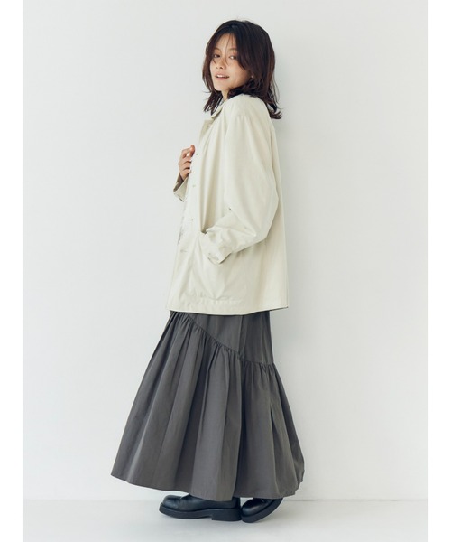 Ungrid(アングリッド)の「フェイクスウェードジャケット(テーラードジャケット・レディース・アイボリー/イエロー/ブラウン・FREE)」の15枚目の写真