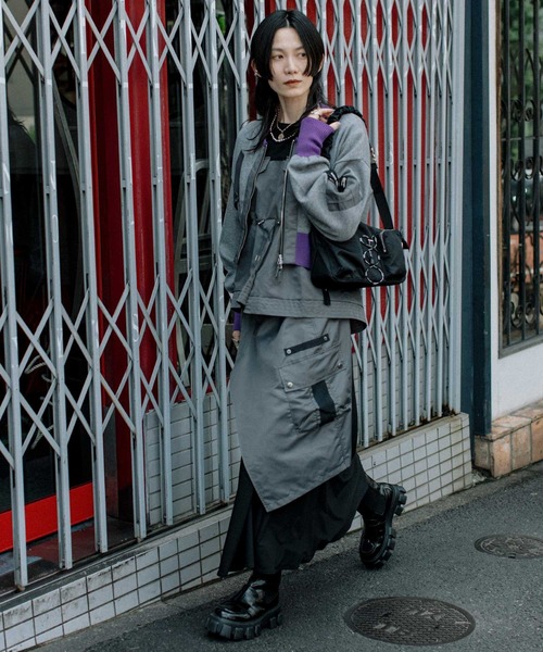 MARECHAL TERRE（マルシャルテル）の「ボディバック（ボディバッグ/ウエストポーチ・レディース・キャメル/ライトグリーン/チャコールグレー/ブラック・FREE）」の8枚目の写真