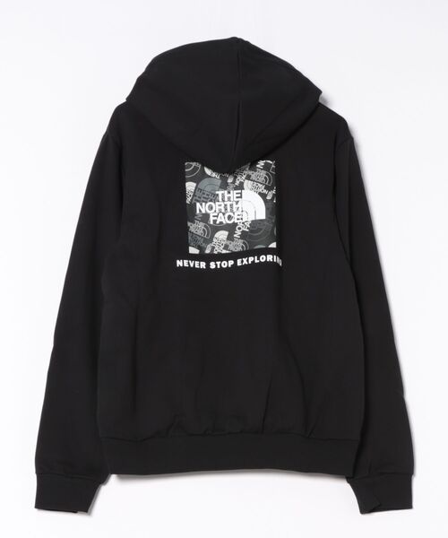 THE NORTH FACE(ザノースフェイス)の「【THE NORTH FACE/ザ・ノースフェイス】プルオーバー バックプリント パーカー裏起毛(パーカー・メンズ・ブラック/グレー・M/L/LL)」の3枚目の写真