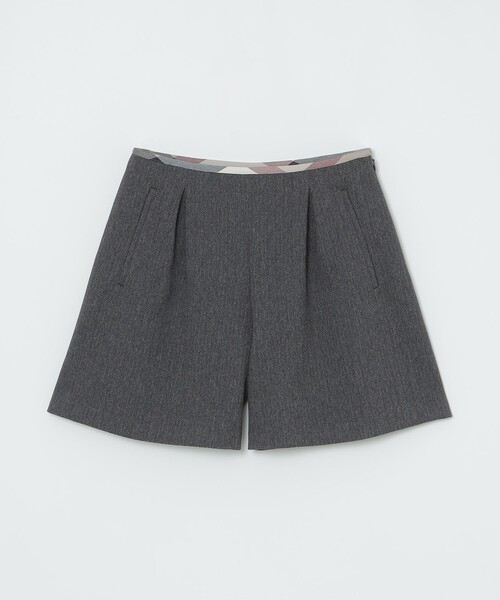 BLUE LABEL CRESTBRIDGE（ブルーレーベルクレストブリッジ）の「シックへリンボンキュロットパンツ（その他パンツ・レディース・ベージュ/ブラック・38/36）」の7枚目の写真