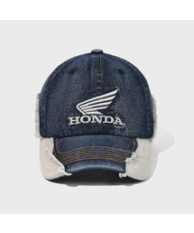 HONDA MOTORCYCLE（ホンダモーターサイクル）の「Vintage Cutoff Cap Dark Navy（キャップ）」