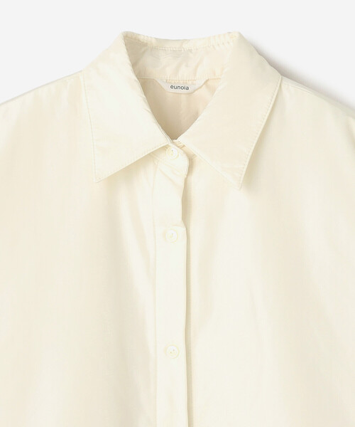 eunoia | パディング レギュラーカラーシャツ WOMEN（シャツ/ブラウス