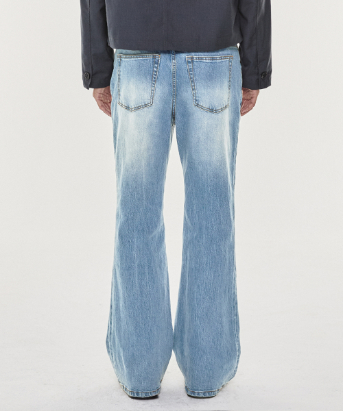 KICHUL(キチョル)の「Yk 0709 boot cut (blue)(デニムパンツ・メンズ・その他・X-SMALL/SMALL/MEDIUM/LARGE)」の3枚目の写真