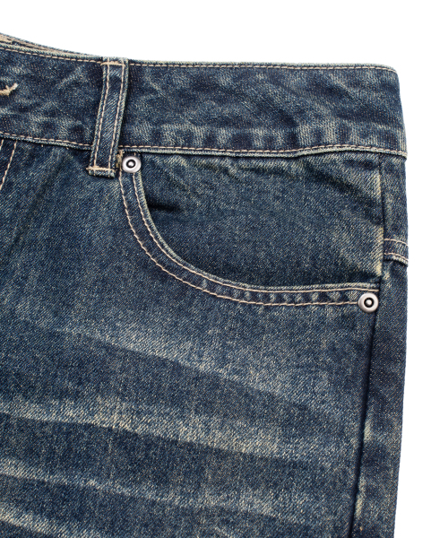 SAINTPAIN（セイントペイン）の「SPサークルウォッシングデニムパンツブルー（デニムパンツ・レディース・その他・MEDIUM/LARGE）」の6枚目の写真