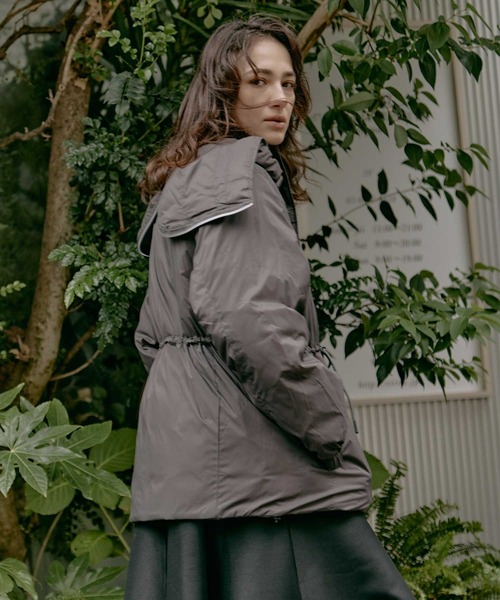 beautiful people(ビューティフルピープル)の「【beautiful people×THE TOKYO/ビューティフルピープル×ザトウキョウ】別注 flight down jacket/フライトダウンジャケット/リバーシブル(ダウンジャケット/コート・レディース・ブラック/カーキ/グレー・36/40)」の15枚目の写真