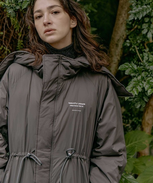 beautiful people(ビューティフルピープル)の「【beautiful people×THE TOKYO/ビューティフルピープル×ザトウキョウ】別注 flight down jacket/フライトダウンジャケット/リバーシブル(ダウンジャケット/コート・レディース・ブラック/カーキ/グレー・36/40)」の17枚目の写真