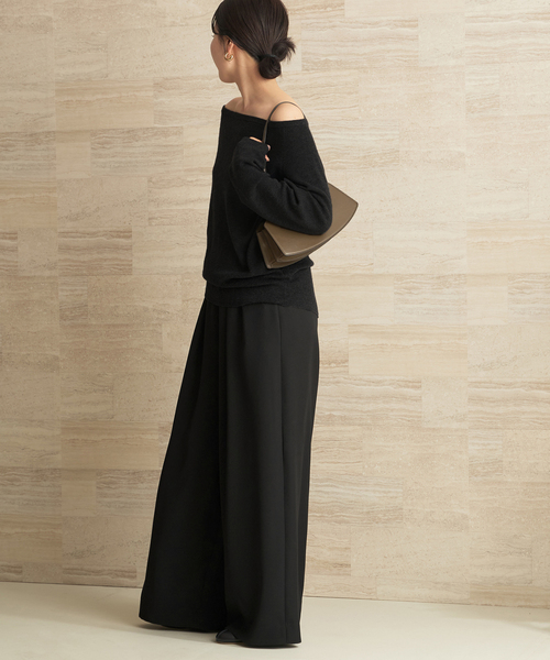 plage（プラージュ）の「《追加》washable Flare パンツ（その他パンツ・レディース・ホワイト/ブラック・34/36/38）」の15枚目の写真