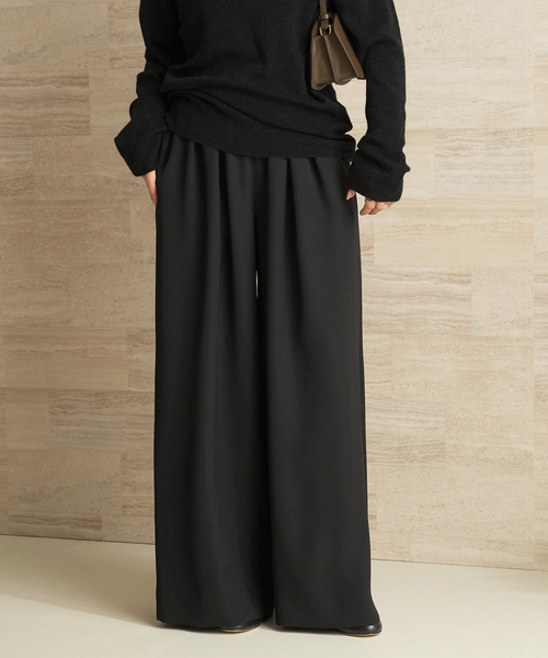 plage（プラージュ）の「《追加》washable Flare パンツ（その他パンツ・レディース・ホワイト/ブラック・34/36/38）」の17枚目の写真