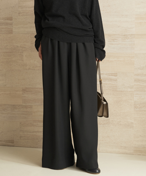 plage（プラージュ）の「《追加》washable Flare パンツ（その他パンツ・レディース・ホワイト/ブラック・34/36/38）」の18枚目の写真