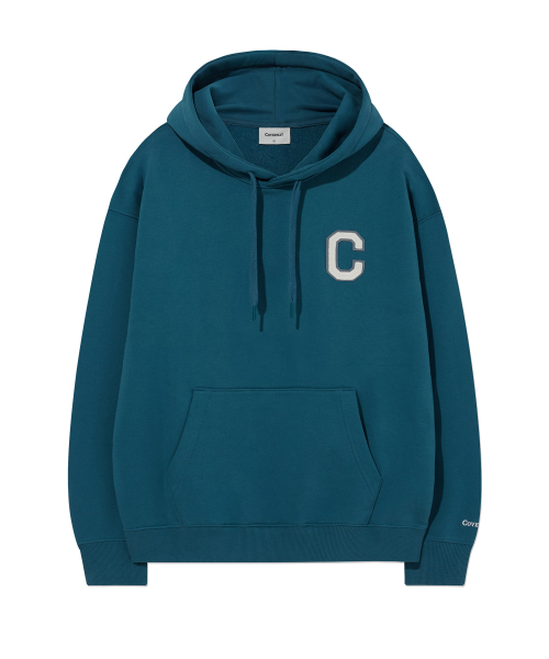 COVERNAT(カバーナット)の「Cロゴフードパーカー ターコイズ(パーカー・レディース・その他・SMALL/MEDIUM/LARGE/X-LARGE)」の2枚目の写真