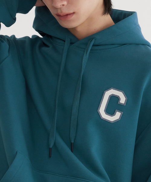 COVERNAT(カバーナット)の「Cロゴフードパーカー ターコイズ(パーカー・レディース・その他・SMALL/MEDIUM/LARGE/X-LARGE)」の7枚目の写真