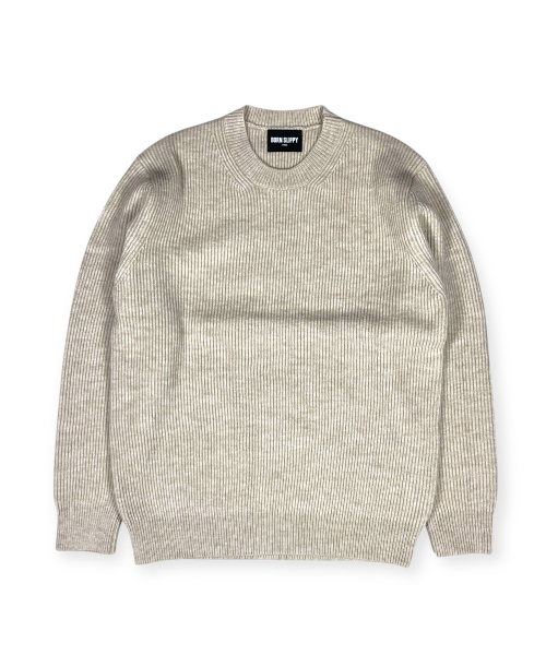 BORN SLIPPY（ボーンスリッピー）の「Soft Hachi Cushion Round Knit (Beige)（ニット/セーター・メンズ・その他・FREE）」の3枚目の写真