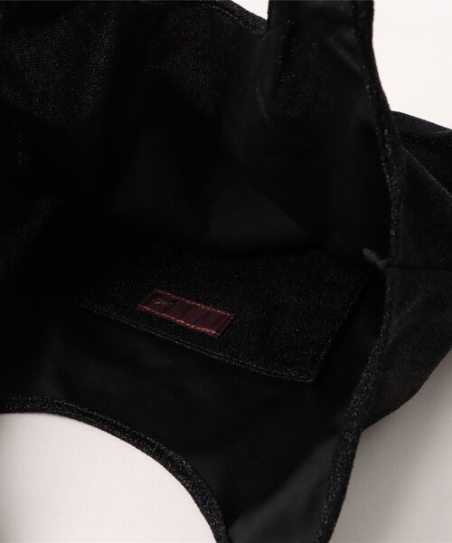 SVEC（シュベック）の「AT / ラメトートバッグ（トートバッグ・レディース・グリーン/パープル/オレンジ/ブルー/シルバー/ブラック/アイボリー/イエロー/ピンク・FREE）」の12枚目の写真