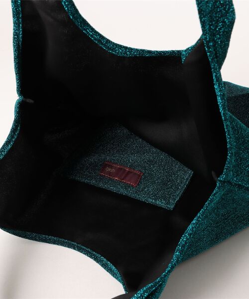 SVEC（シュベック）の「AT / ラメトートバッグ（トートバッグ・レディース・グリーン/パープル/オレンジ/ブルー/シルバー/ブラック/アイボリー/イエロー/ピンク・FREE）」の16枚目の写真