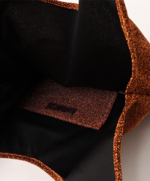 SVEC（シュベック）の「AT / ラメトートバッグ（トートバッグ・レディース・グリーン/パープル/オレンジ/ブルー/シルバー/ブラック/アイボリー/イエロー/ピンク・FREE）」の18枚目の写真