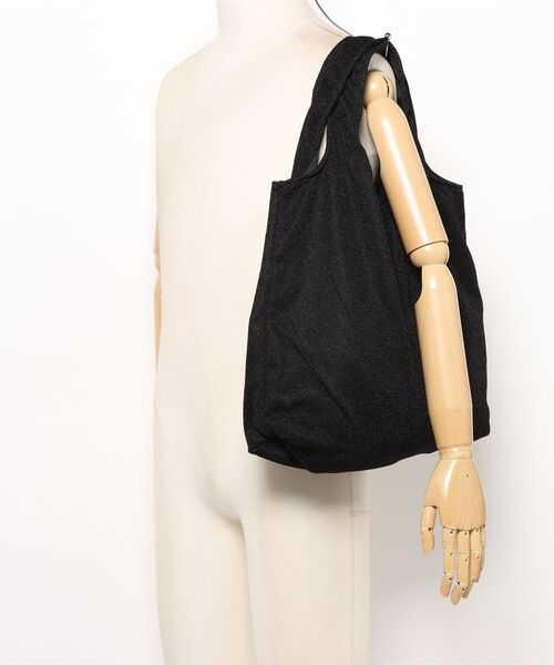 SVEC（シュベック）の「AT / ラメトートバッグ（トートバッグ・レディース・グリーン/パープル/オレンジ/ブルー/シルバー/ブラック/アイボリー/イエロー/ピンク・FREE）」の19枚目の写真