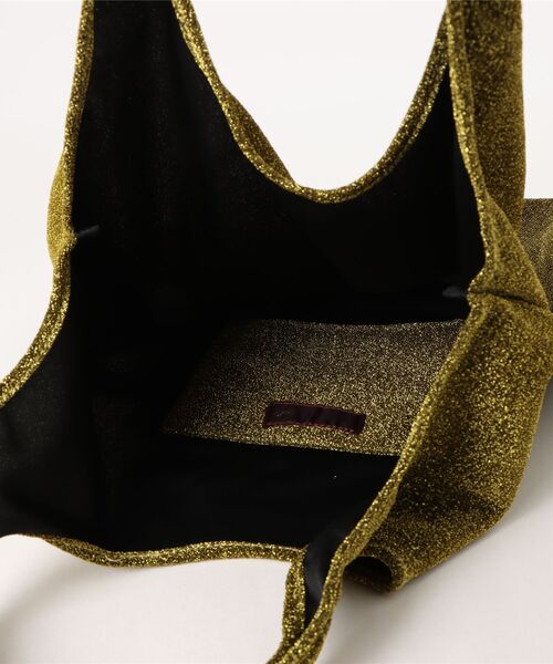 SVEC（シュベック）の「AT / ラメトートバッグ（トートバッグ・レディース・グリーン/パープル/オレンジ/ブルー/シルバー/ブラック/アイボリー/イエロー/ピンク・FREE）」の21枚目の写真