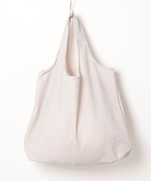 SVEC（シュベック）の「AT / ラメトートバッグ（トートバッグ・レディース・グリーン/パープル/オレンジ/ブルー/シルバー/ブラック/アイボリー/イエロー/ピンク・FREE）」の22枚目の写真