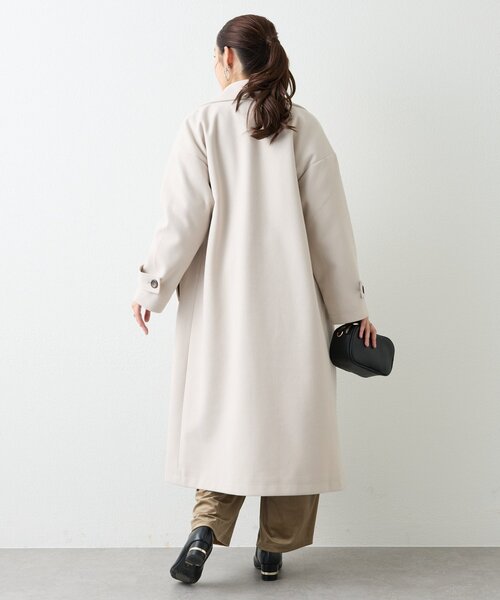 un dix cors（アンディコール）の「《大人可愛い◎》ストレッチレースハイネックプルオーバー（Tシャツ/カットソー・レディース・ブラック/モカ/アイボリー・FREE）」の9枚目の写真