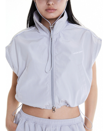 WHOLE PAPER（ホールペーパー）の「ツーウェイナイロントラックジャケット（グレー）（ナイロンジャケット）」