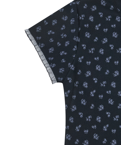 LARTIGENT(ラーティゼン)の「L19 FLOWER T-SHIRT(NAVY)(Tシャツ/カットソー・レディース・その他・FREE)」の5枚目の写真