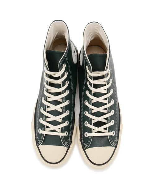 schott（ショット）の「CONVERSE/コンバース/LEATHER ALLSTAR J HI/日本製 レザー オールスター ハイカット（スニーカー・メンズ・モスグリーン・10.5/8/8.5/9/9.5/7.5）」の9枚目の写真