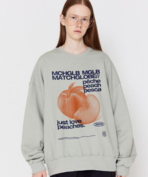 MATCHGLOBE（マッチグローブ）の「アナザー ピーチ スウェットシャツ（ライトグリーン）（スウェット）」